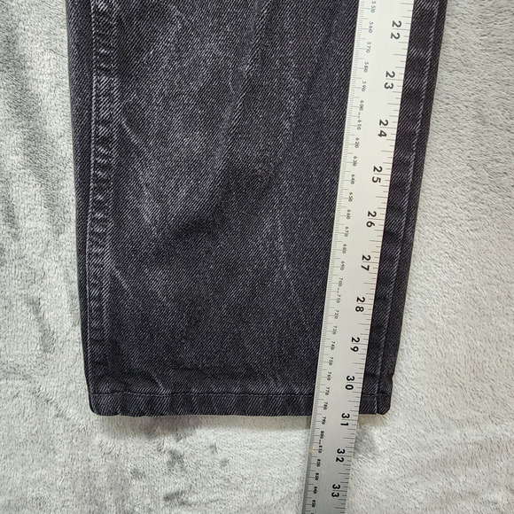 Vintage Rustler Jeans Mens 32X32 Black Regular Fit Cotton Denim Straight Leg - Picture 9 of 11